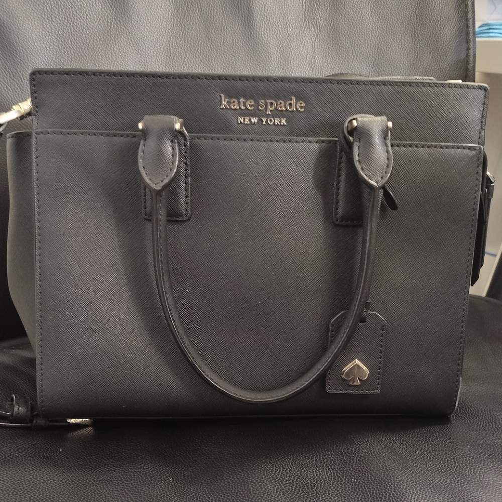 kate spade New York Black Structured Satchel